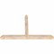 Ekena Millwork Portland Smooth Timber Gable Bracket, Douglas Fir, 60"W x 38"H x 3 1/2"D x 3 1/2"F, 15/12 Pitch GBW060X38X0404POR00SDF - alternate 5
